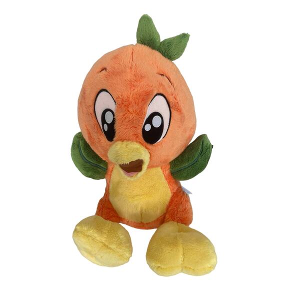 NWT Disney Orange Bird Big Feet Scented Plush 10 inches - Picture 1 of 11